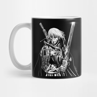 the witcher in the dark Mug